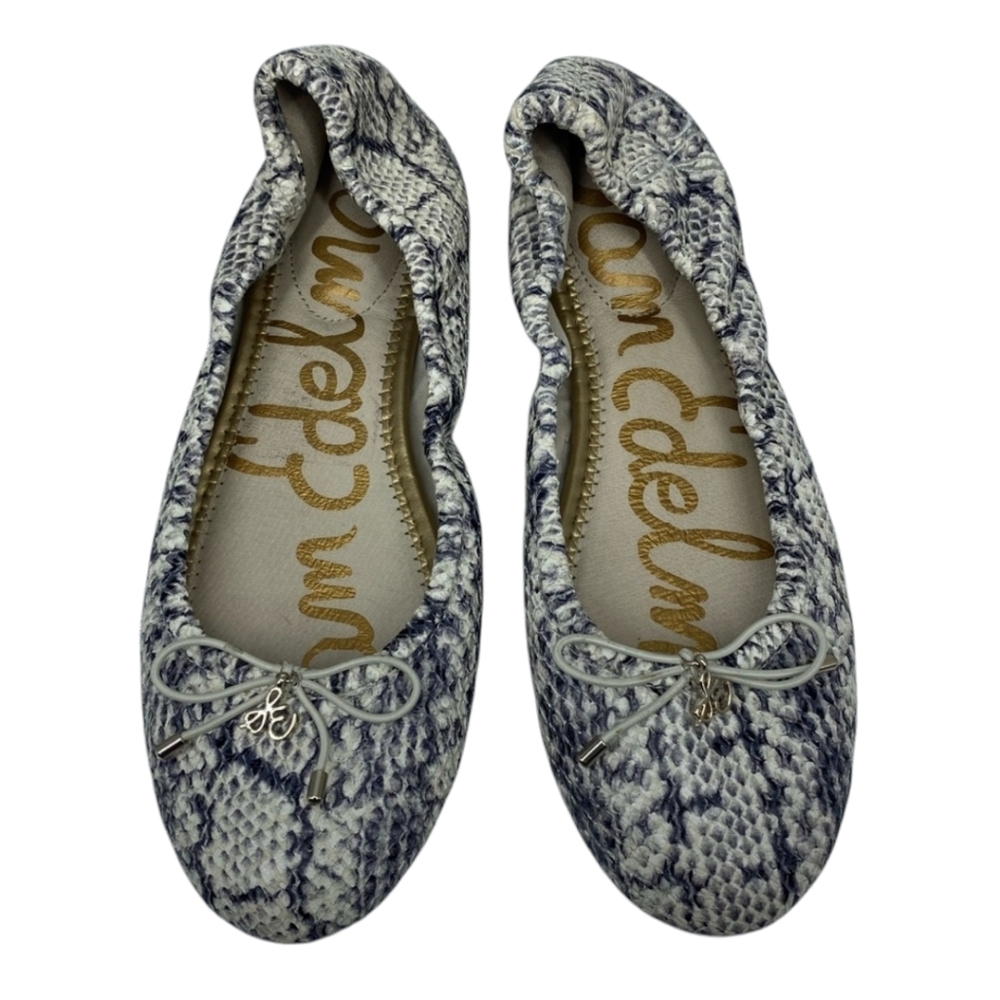 Sam Edelman ballet flats Felicia snake print 7